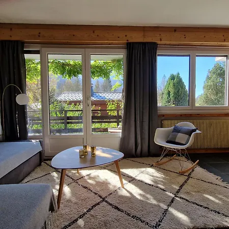 Les Tussilages - Terrasse Vue Mont-blanc Lägenhet *